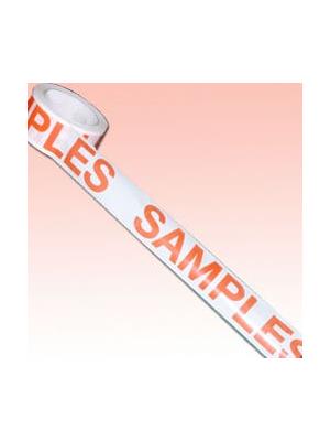 Samples - Red/White 50mm x 66m Low Noise Polypropylene Packaging Tape Image