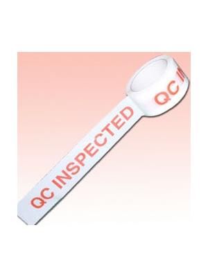 Q.C Inspected Red/White 50mm x 66m Low Noise Polypropylene Packaging Tape Image