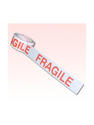 Fragile Red/White 50mm x 66m Low Noise Polypropylene Packaging Tape Image