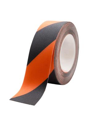Black / Orange Route Floor Marking Tape 50mm x 30m Image
