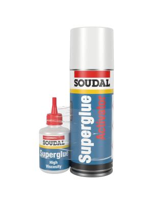 MITRE KIT SUPERGLUE & ACTIVATOR 50G+200ML Image