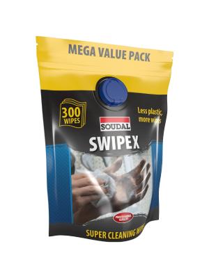 SWIPEX 300 SUPER CLEANING WIPES MEGA VALUE PACK Image