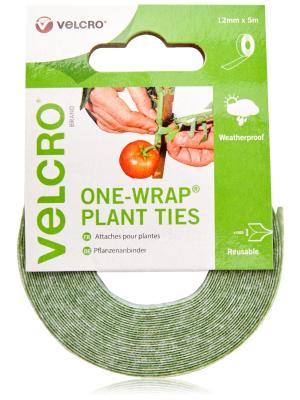 Plant Ties, 12 mm x 5 m, Green Image