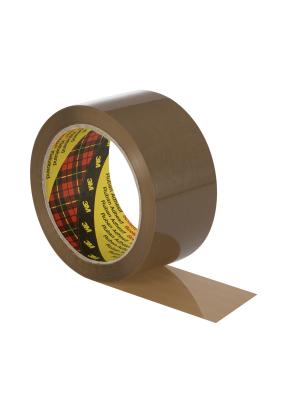 Scotch® Box Sealing Tape 371, Buff, 48 mm x 66 m Image
