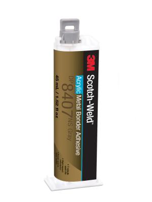3M™ Scotch-Weld™ Metal Bonder Acrylic Adhesive DP8407NS, Grey, 45 ml Image
