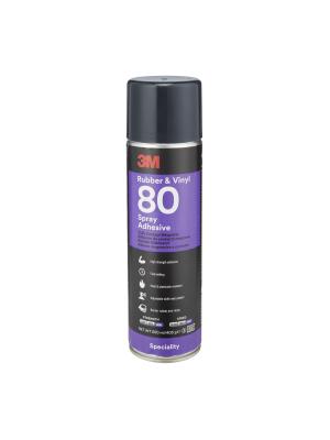 3M™ Rubber And Vinyl 80 Spray Adhesive, Yellow, 500 ml Image
