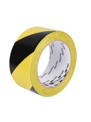 3M™ Hazard Warning Tape 766i, Yellow/Black, 50 mm x 33 m, Bulk Image