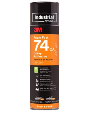 3M™ Foam Fast 74 Spray Adhesive, Orange, 500 ml Image