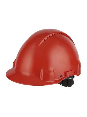 3M™ Hard Hat, Uvicator, Pinlock, Ventilated, Plastic Sweatband, Red, G3000CUV-RD Image