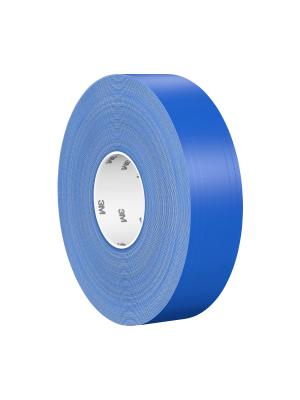 3M™ Durable Floor Marking Tape 971, Blue, 50.8 mm x 32.9 m, 0.43 mm, Individually Wrapped Conveniently Packaged Image