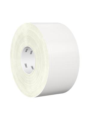 3M™ Durable Floor Marking Tape 971, White, 101.6 mm x 32.9 m, 0.43 mm, Individually Wrapped Conveniently Packaged Image
