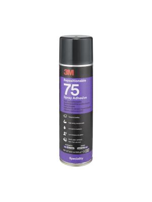 3M™ Repositionable 75 Spray Adhesive, Transparent, 500 ml Image