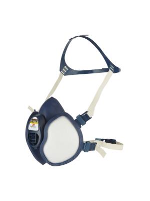 3M™ Maintenance Free Reusable Respirator Half Mask, FFABE1P3 R D Filters, 4277+ Image