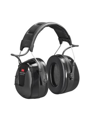 3M™ PELTOR™ WorkTunes™ Pro AM/FM Radio Headset, 32 dB, Black, Headband, HRXS221A Image