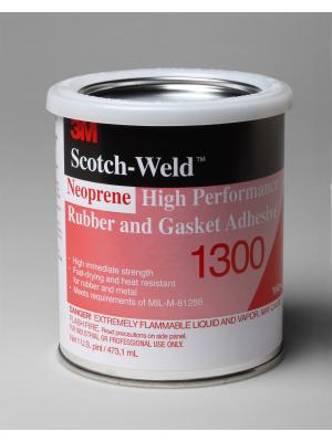 3M™ Neoprene High Performance Rubber and Gasket Adhesive 1300, Yellow, 1 L Image