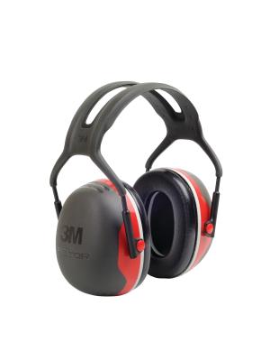 3M™ PELTOR™ Earmuffs, Red, Headband, X3A Image