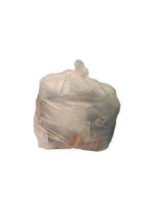 CleanWorks Square Bin Liner White 600x580MM (Case 500) Image