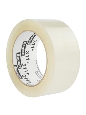 Scotch® Box Sealing Tape 311+, Transparent, 48 mm x 66 m, 0.065 mm Image