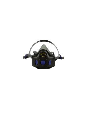 3M™ Secure Click™ Reusable Half Mask Respirator, Speaking Diaphragm, Medium, HF-802SD Image