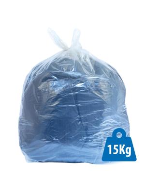 CleanWorks Clear Wheelie Bin Liners Clear 24x46x53" (Case 100) Image