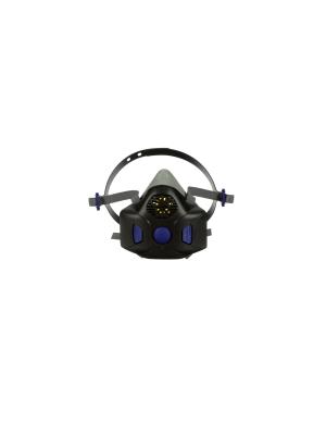 3M™ Secure Click™ Reusable Half Mask Respirator, Speaking Diaphragm, Small, HF-801SD Image