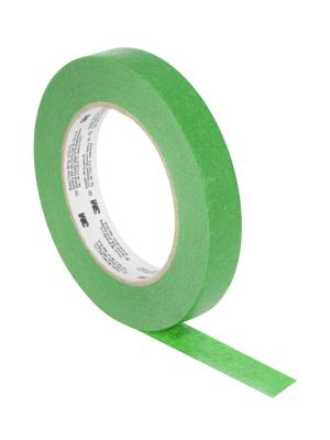 3M™ UV Resistant Masking Tape 2814, Green, 18 mm x 50 m, 0.12 mm Image