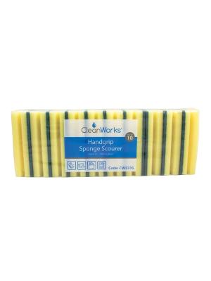 CleanWorks HD Caterers Scourer 14x24 CM (Pack 10) Image