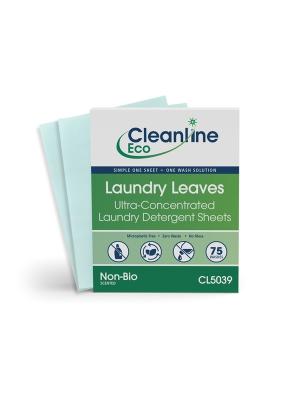 Cleanline Eco Laundry Leaves (Pack 75) Image