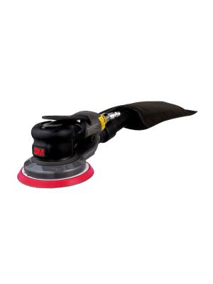 3M Xtract™ Pneumatic Random Orbital Sander, 88947, 125 mm, Self-Generated Vacuum, 8 mm Orbit, 1 per case Image