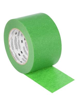 3M™ UV Resistant Masking Tape 2814, Green, 72 mm x 50 m, 0.12 mm Image