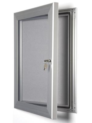 Key lockable pin board frame 420mm x 594mm (A2) Image