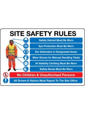Site safety Personal protective equipment sign Image