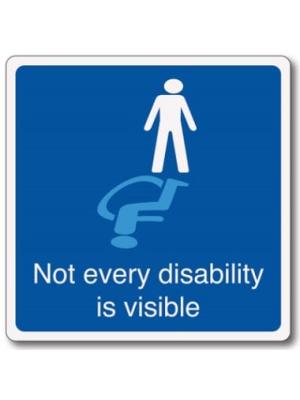 Not every disability is visible Image
