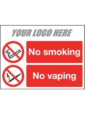 No Smoking and No Vaping Image