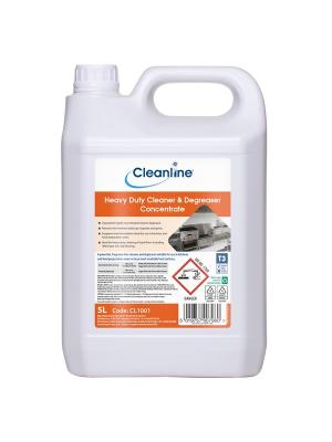 Cleanline Heavy Duty Cleaner & Degreaser Concentrate 5 Litre (Case 4) Image