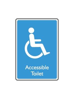 Accessible Toilet Sign Image