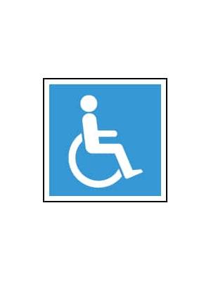 Accessible image toilet/washroom sign Image