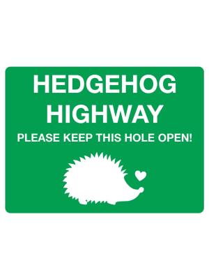 Hedgehog Highway Image