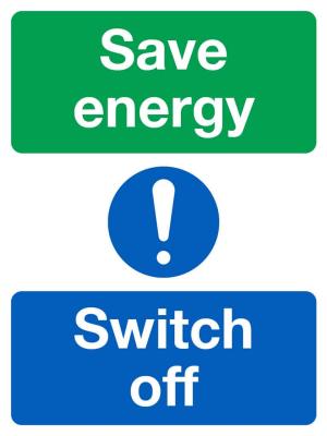 Save Energy- Switch Off Image