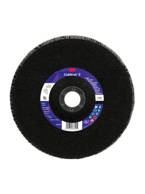 3M™ Cubitron™ 3 Flap Disc 1169F, 60+, T29-Conical, 150 mm x 22.23 mm, 5/Pack, 20 ea/Case Image