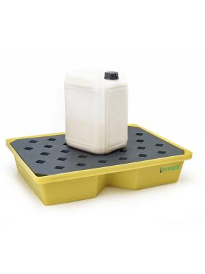 40L Recycled PE Spill Tray with Grate Image