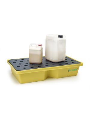 60L Recycled PE Spill Tray with Grate Image
