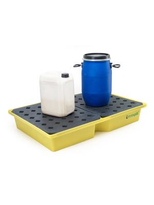 100L Recycled PE Spill Tray with Grate Image