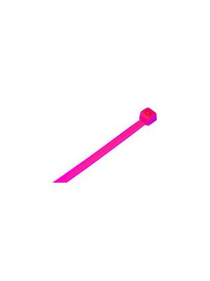 Cable Ties Fluorescent Pink (Pack of 100) Image