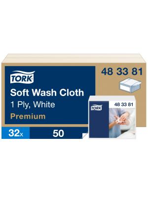 Soft Wash Cloth White Image