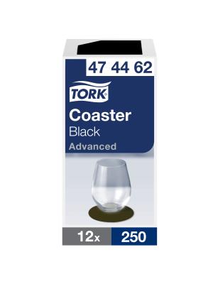 Black Round Coaster Image