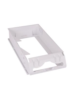 Xpress® Large Recessed Cabinet Adapter for Multifold Paper Hand Towels White H2 Image