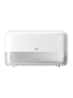 OptiServe® 2-Roll Coreless Toilet Paper Dispenser White T7 Image