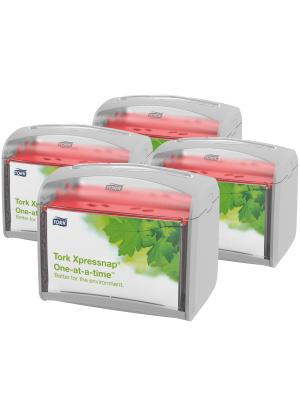 Xpressnap® Tabletop Napkin Dispenser Light Grey N4 Image