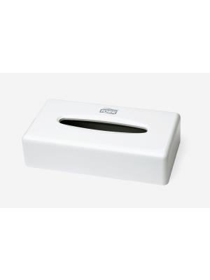 Facial Tissue Dispenser White F1 Image